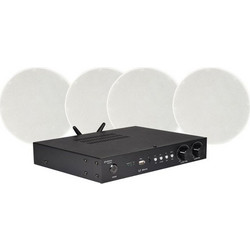 Adastra Smart Pack Multiroom2 4x SL6 + S460-WIFI 2-WI-FI Σετ Παθητικά Ηχεία Οροφής 40W Λευκά