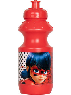 SunCe Miraculous Παιδικό Παγούρι Πλαστικό Κόκκινο 330ml
