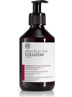 Collistar Attivi Puri Phyto-Keratin Σαμπουάν Κερατίνης για Επανόρθωση για Ταλαιπωρημένα Μαλλιά 250ml