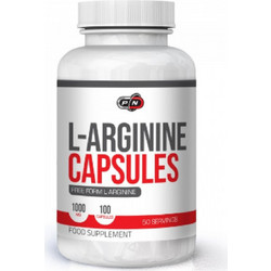 Pure Nutrition L-Arginine 1000mg 100 Κάψουλες