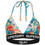 Superdry Bikini Top Τριγωνάκι Floral Πολύχρωμο W3010400A-2CT