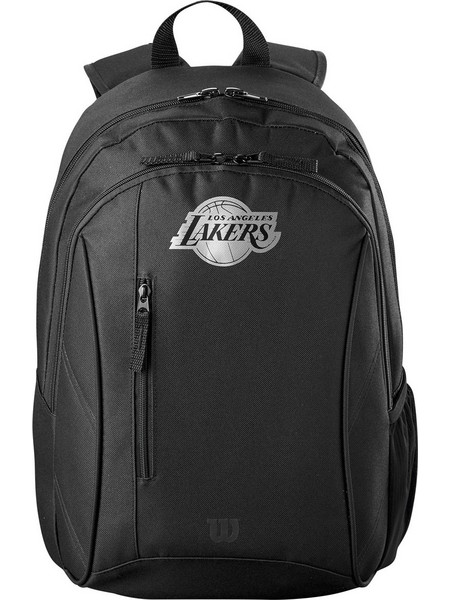 Wilson NBA Team Lakers Τσάντα Πλάτης Γυμναστηρίου Μαύρη
