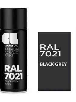 CosmosLac Premium Acrylic Σπρέι Βαφής Γκρι Gloss 400ml RAL 7021