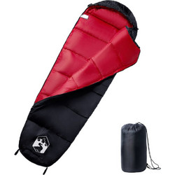 vidaXL Sleeping Bag Μονό 3 Εποχών Κόκκινο 94478