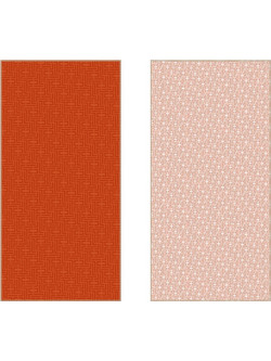 Feel & Touch Πετσέτα Θαλάσσης Microfiber Πορτοκαλί 90x180cm