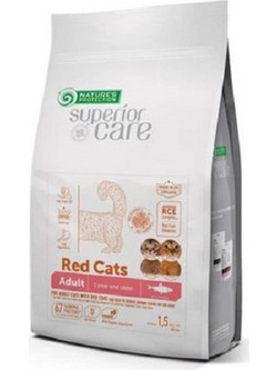 Nature's Protection Superior Care Red Cats Adult Grain Free with Herring 1.5kg