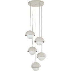 TK Lighting Bono Κρεμαστό Φωτιστικό Οροφής Πολύφωτο Μπεζ 10214