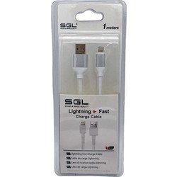 SGL FB5 USB-A to Lightning Cable 1m White 8222000099248