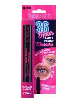 Sunkissed 36 Hour Party Proof Ultra Black Mascara 12ml