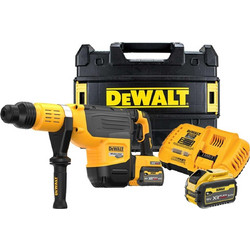 DeWALT DCH735X2-QW Κατεδαφιστικό Πιστολέτο Μπαταρίας 54V 2x9Ah με SDS Max
