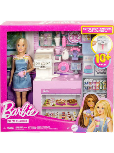 Mattel Barbie You Can Be Anything Καφετέρια HXN94