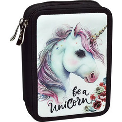 Back Me UP Magic Unicorn Κασετίνα Γεμάτη με 2 Θήκες Λευκή 357-17100