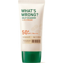 Frudia What's Wrong Help Cicaderm Αντηλιακή Κρέμα Προσώπου SPF50+ 50ml