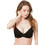 Norddiva Σουτιέν Balconette Push Up με Μπανέλα Μαύρο 1557