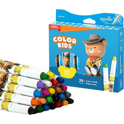 Deli Color Kids Κηρομπογιές Σετ 24τμχ