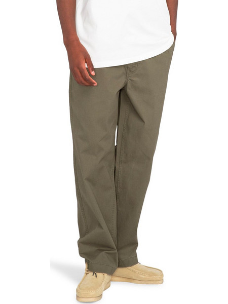 Element Ανδρικό Παντελόνι Chino Κανονική Εφαρμογή Χακί ELYNP00143-GQM0