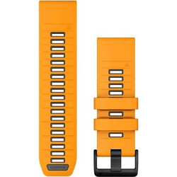 Garmin QuickFit 26 Λουράκι Σιλικόνης Spark Orange / Grey (Garmin Fenix 3 / 5X / 3HR / 5X Plus / 6X / 6X Pro / 7X)