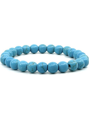 Legend Accessories Βραχιόλι με Αμέθυστο LGD-BR-2017/SKYBLUE