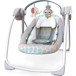 Bright Starts Whimsical Wind Relax Μωρού Κούνια με Μουσική Γκρι 03-9009096-01