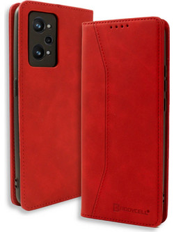 Bodycell Pu Leather Book Red (Realme GT Neo 3T 5G)