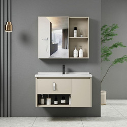 Woodwell IDEA-2 Σετ Έπιπλο Μπάνιου με Νιπτήρα & Καθρέπτη EN101,2