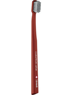 Curaprox 12460 Velvet Soft Oδοντόβουρτσα Μπορντό Γκρι