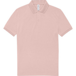 B&C Collection Ανδρική Μπλούζα Polo Κοντομάνικη Σομόν PU426