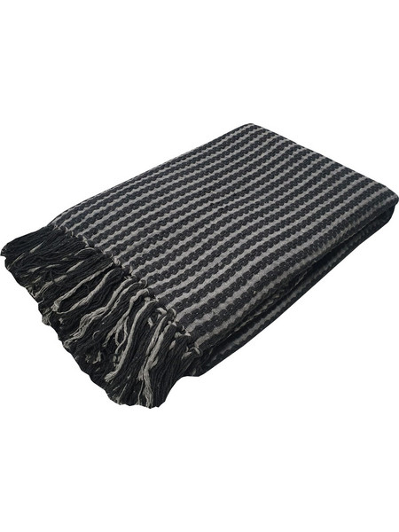Komvos Ριχτάρι Διθέσιου Καναπέ 250x180 Black Light Grey
