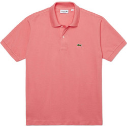 Lacoste Ανδρική Μπλούζα Polo Κοντομάνικη Ροζ 3L1212-F9C