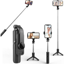 Techsuit L11 Mini Selfie Stick Black