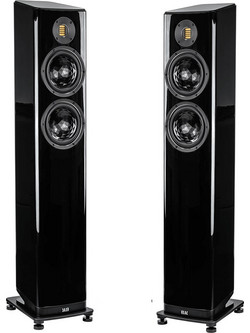 Elac Vela FS 408.2 Ζεύγος Ηχείων Hi-Fi Δαπέδου 220W 2.5 Δρόμων Black High Gloss