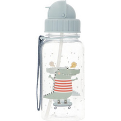 Tutete Croc Παιδικό Παγούρι Πλαστικό BPA Free Διαφανές 500ml