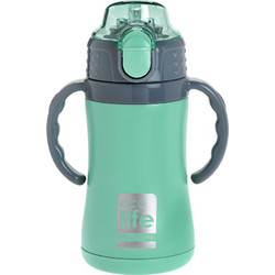 Ecolife Παιδικό Παγούρι Θερμός Ανοξείδωτο BPA Free Πράσινο Mint 300ml