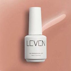 Leven S006 Natural Ημιμόνιμο Βερνίκι Νυχιών 15ml