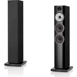 Bowers & Wilkins 704 S3 Ζεύγος Ηχείων Hi-Fi Δαπέδου 150W 3 Δρόμων Gloss Black