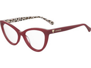 Love Moschino MOL631-WGX Γυναικείος Σκελετός Γυαλιών Οράσεως Κοκάλινος Κόκκινος