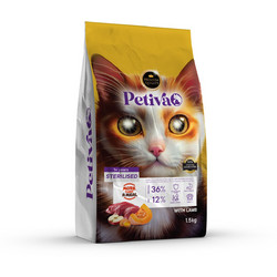 Petiva Cat Food Sterilised Lamb 1.5kg