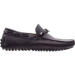 Damiani Ανδρικά Μοκασίνια Loafers Δερμάτινα Μαύρα 4001