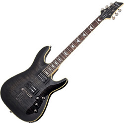 Schecter Omen Extreme 6 Ηλεκτρική Κιθάρα ST Style με Μαγνήτες HH & Ταστιέρα Rosewood See Through Black