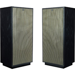 Klipsch Forte IV Ζεύγος Ηχείων Hi-Fi Δαπέδου 400W 3 Δρόμων Black Ash