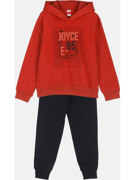 Joyce Παιδικό Σετ Φόρμας Κόκκινο Navy Μπλε 2464108