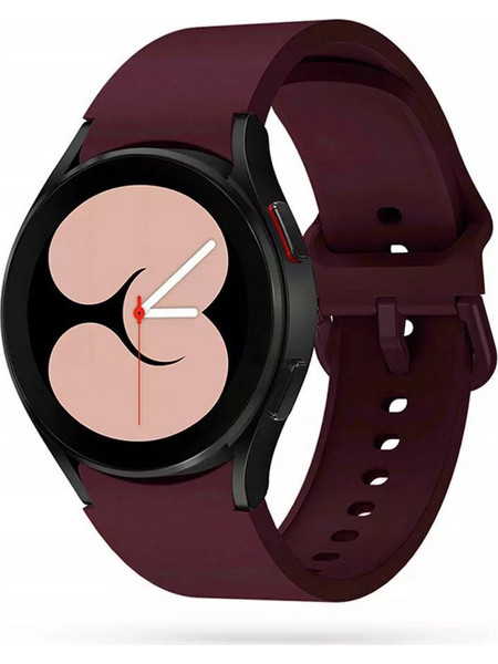 Tech-Protect IconBand Λουράκι Σιλικόνης Bordeaux (Samsung Galaxy Watch 4 / 5 / 5 Pro / 6 / 7 / FE)