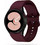 Tech-Protect IconBand Λουράκι Σιλικόνης Bordeaux (Samsung Galaxy Watch 4 / 5 / 5 Pro / 6 / 7 / FE)