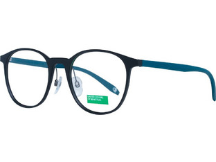 Benetton BEO1010 001 Ανδρικός Σκελετός Γυαλιών Οράσεως Κοκάλινος Μαύρος Μπλε
