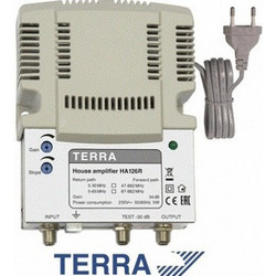 terra HA126R30 Ενισχυτής Σήματος Κεραίας Τηλεόρασης Γραμμής 34dB UHF/VHF