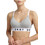 DKNY Μπουστάκι Push Up χωρίς Μπανέλα Γκρι DK4518-ST1