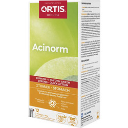 Ortis Acinorm Πεπτικό Βοήθημα 12x12gr