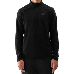 4F Fleece Ανδρικό Αθλητικό Φούτερ με Κουκούλα Μαύρο 4FWAW24UFLEM044-21S