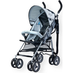 Caretero Alfa Καρότσι Μωρού Μπαστούνι Light Blue