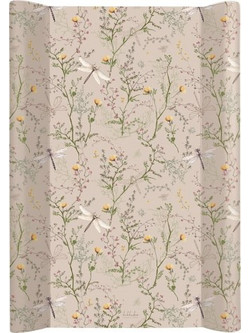 KikkaBoo Secret Garden Μαλακή Αλλαξιέρα Μωρού Πλαστική 70x50cm Μπεζ